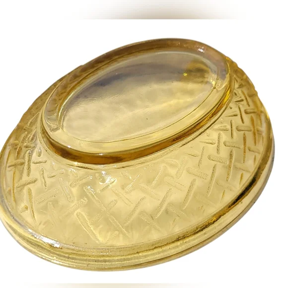 Hazel Atlas Amber Hen On Nest - Picture 6 of 12